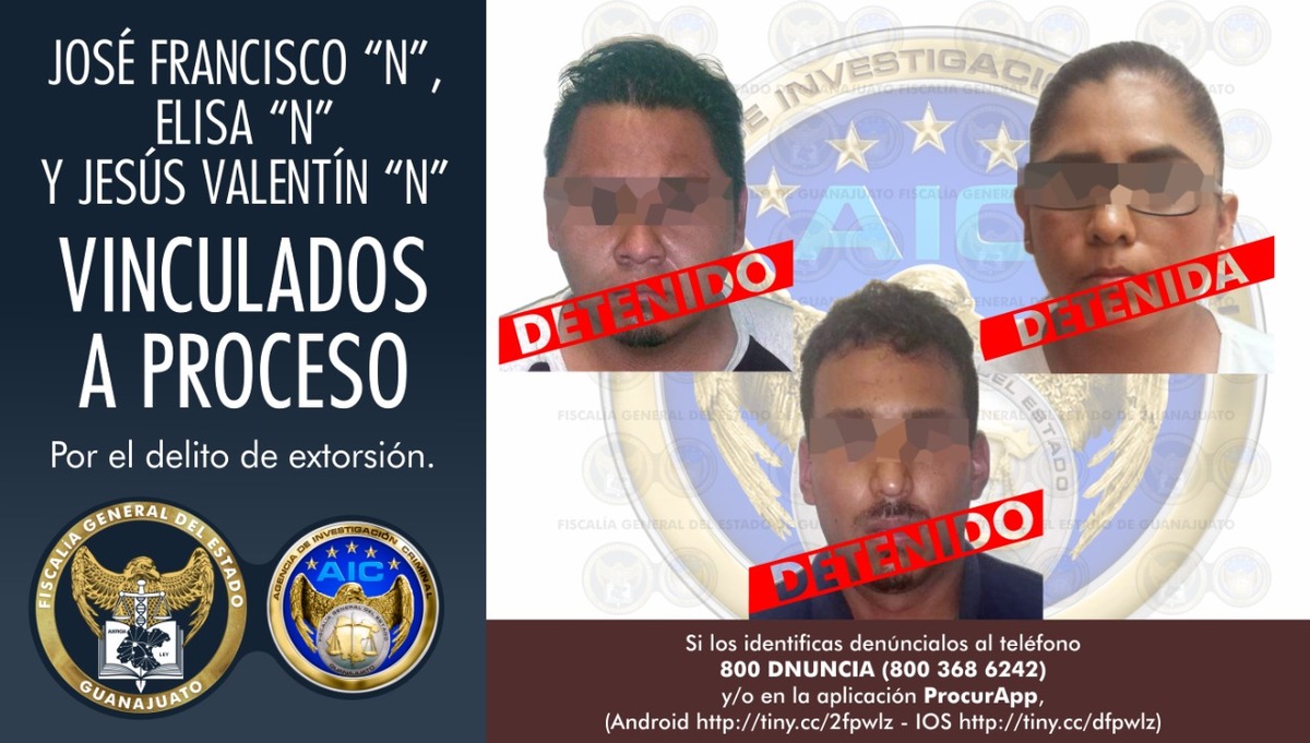 Cae célula de extorsionadores; Amenazaban a empresarios de la zona Laja-Bajío
