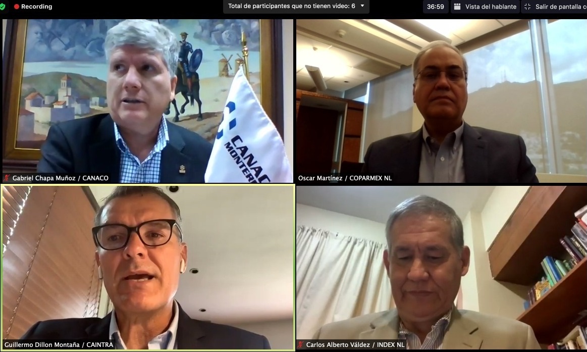 La campaña fue lanzada por Index, Caintra, Canaco Nuevo León y Coparmex. Foto: Especial.