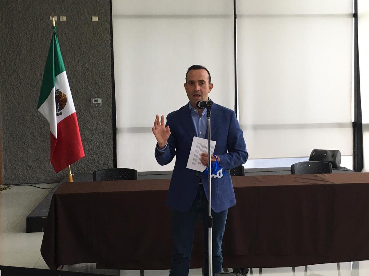 Carlos de la Fuente, coordinador de la bancada del PAN. Foto: Especial