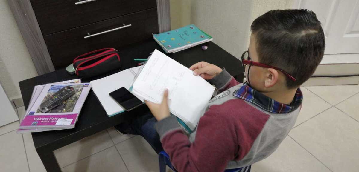 Se complementará el proceso de enseñanza aprendizaje con la transmisión de contenido educativo en televisión. (Tania Contreras)