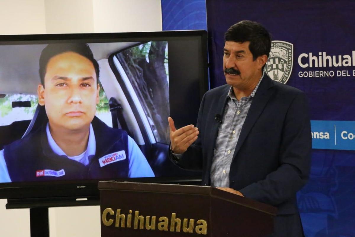 El gobernador de Chihuahua, Javier Corral.