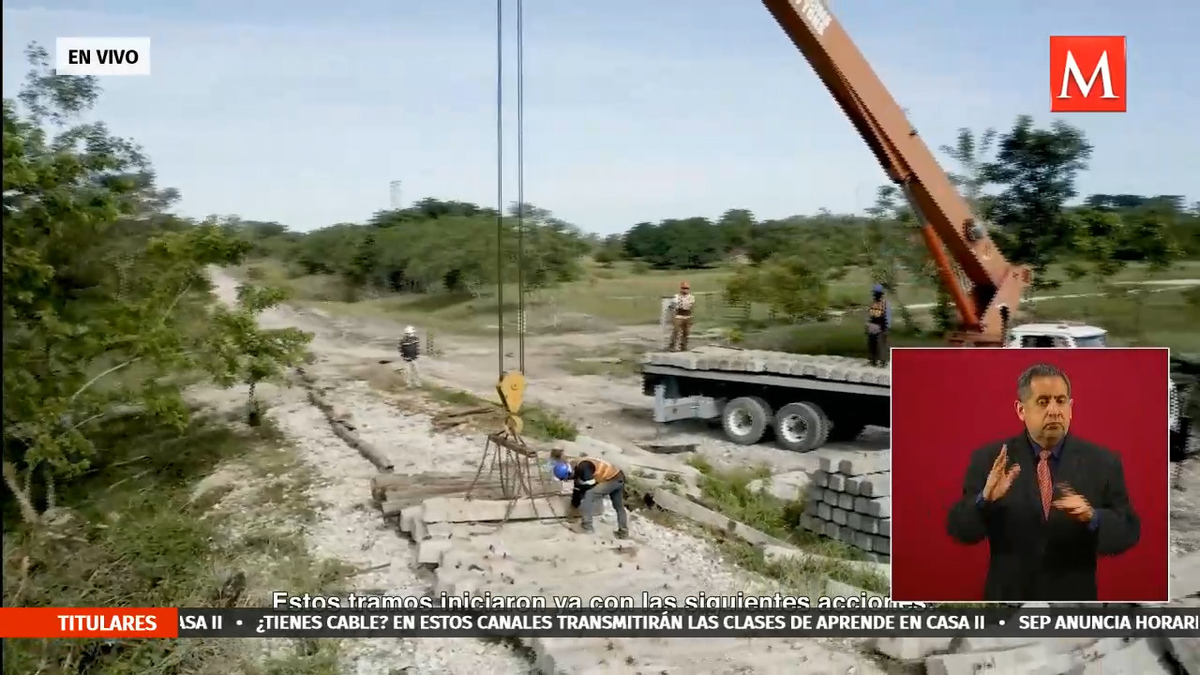 Fonatur presenta primer reporte de obras del Tren Maya