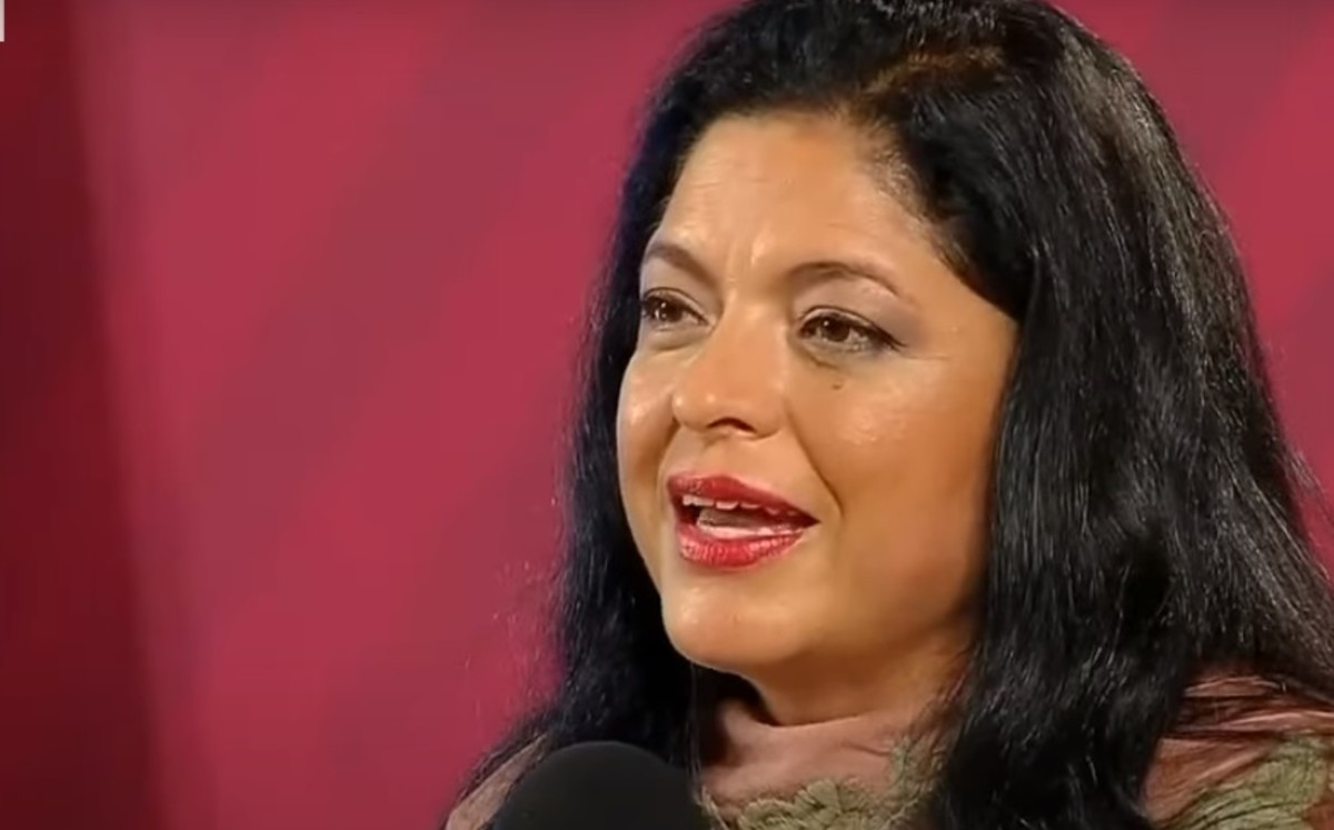 La funcionaria participó en la conferencia de este lunes junto al subsecretario Hugo López-Gatell en Palacio Nacional. (Captura)
