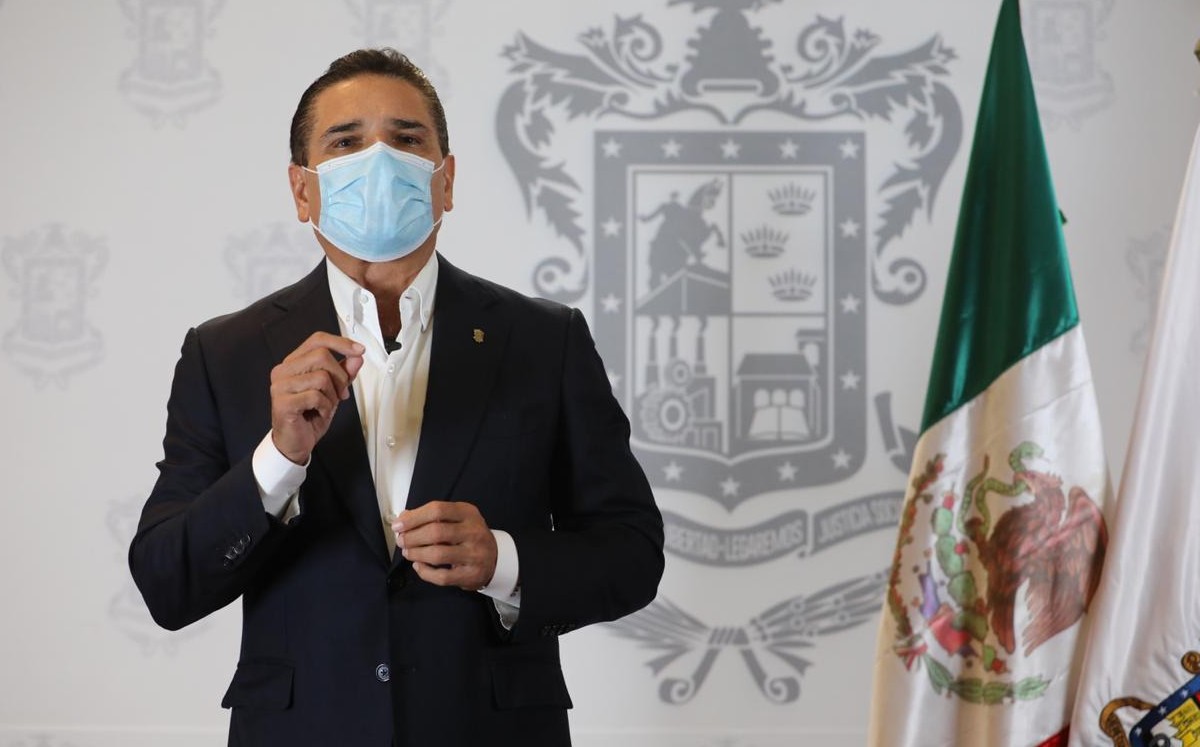 El gobernador, Silvano Aureoles Conejo,  habló de la necesidad de reforzar las medidas sanitarias en Michoacán. (Especial)