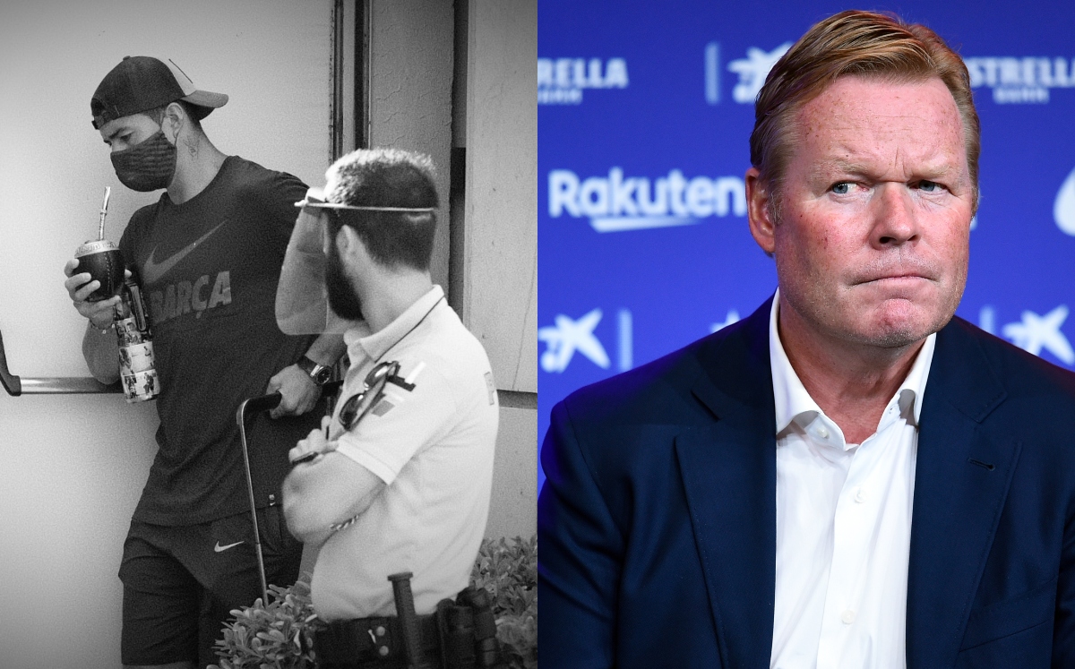 Luis Suárez no entra en planes de Koeman y el Barcelona (AFP)