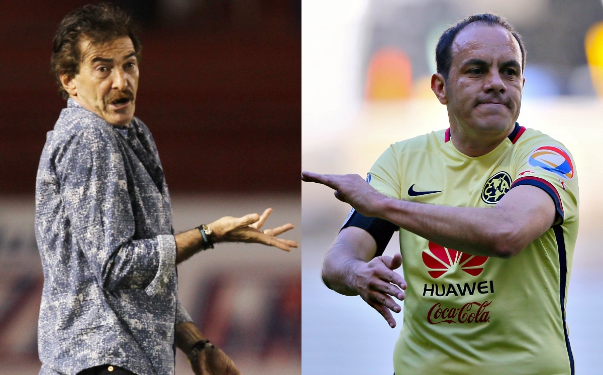 Ricardo La Volpe y Cuauhtémoc Blanco