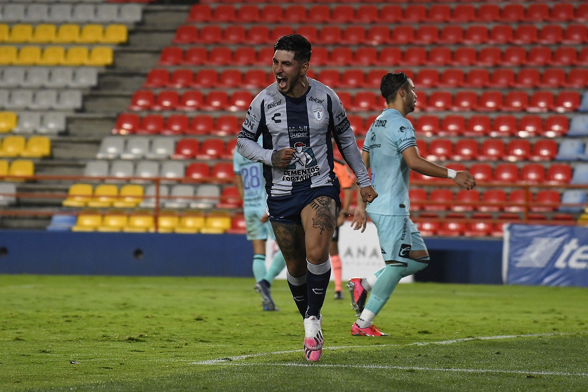 Víctor Guzmán regresó con el Pachuca en el Guardianes 2020 (Imago7)