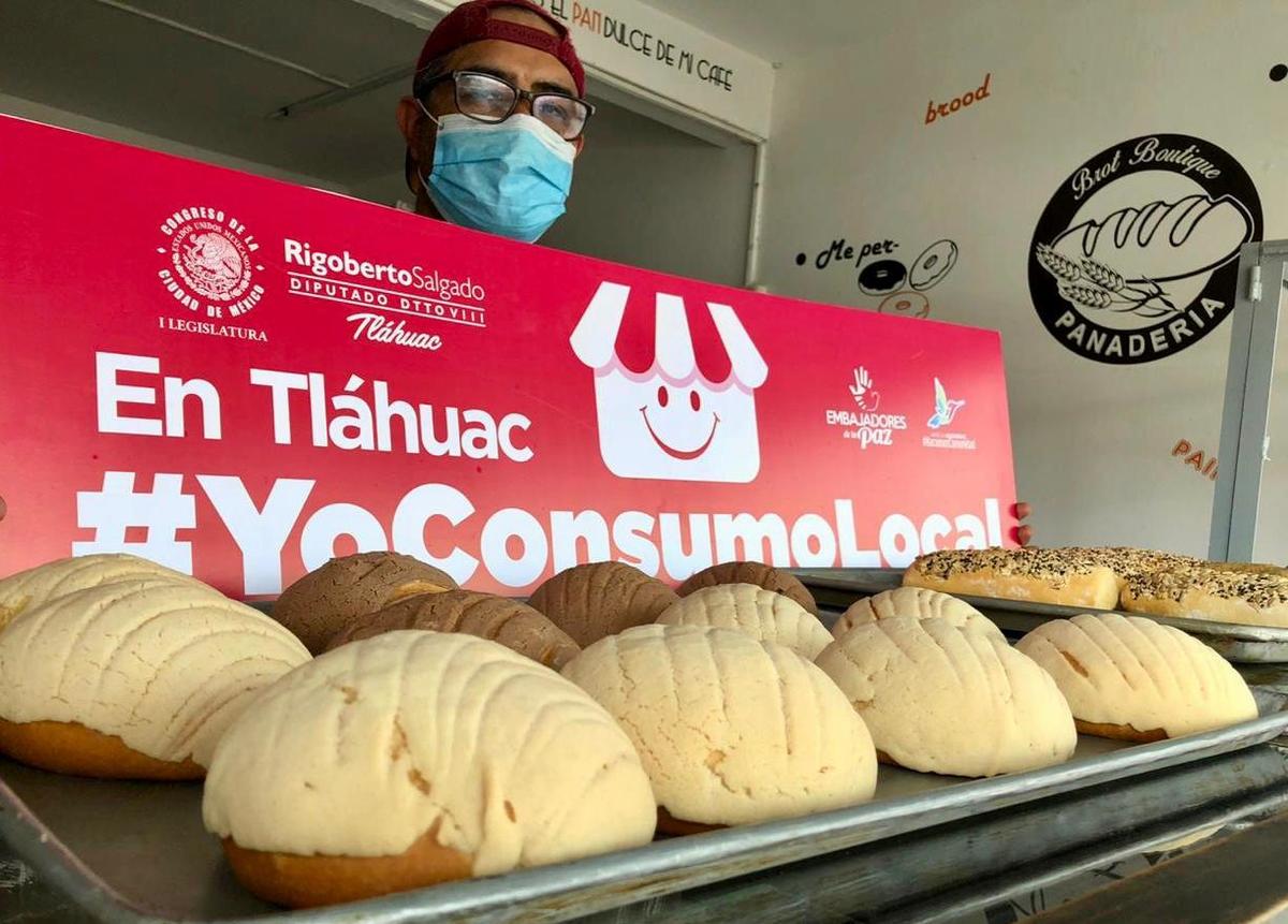 Con la campaña 'Yo consumo local' buscan reactivar el comercio en Tláhuac