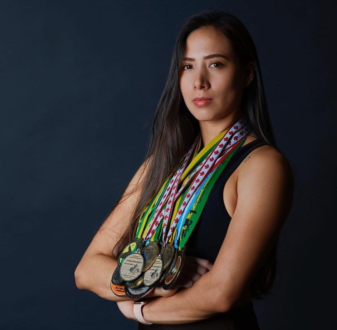 Cecilia Álvarez es una destacada exponente del Wu Shu. (Especial)
