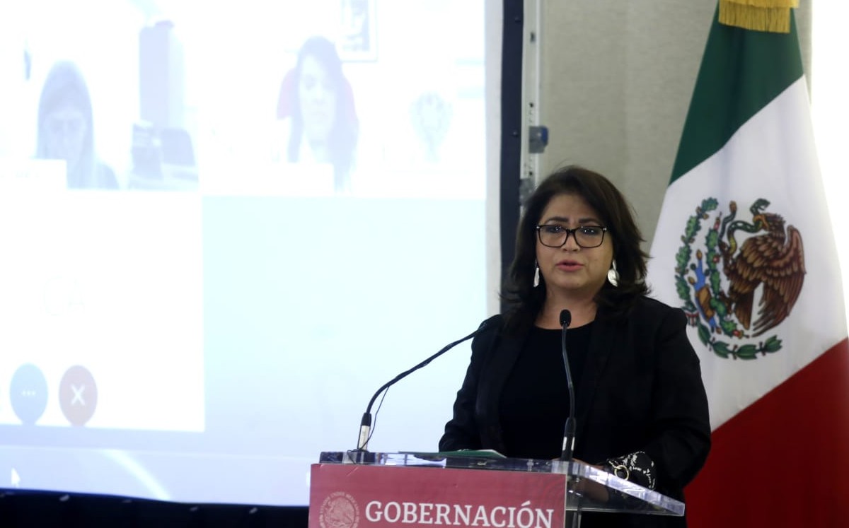 Fabiola Alanís, titular de la Comisión Nacional para Prevenir y Erradicar la Violencia contra las Mujeres. (Araceli López)
