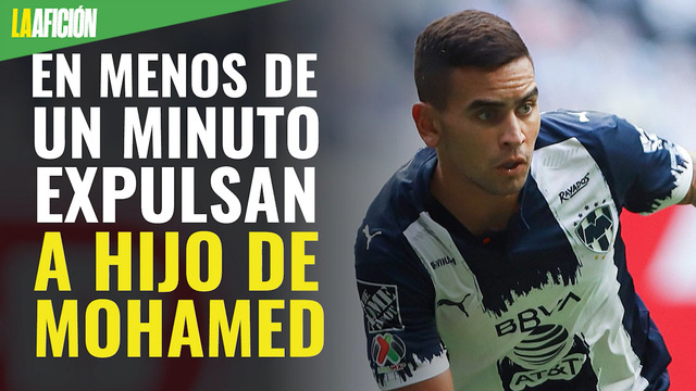 Hijo de Mohamed es expulsado a menos de un minutos de debutar