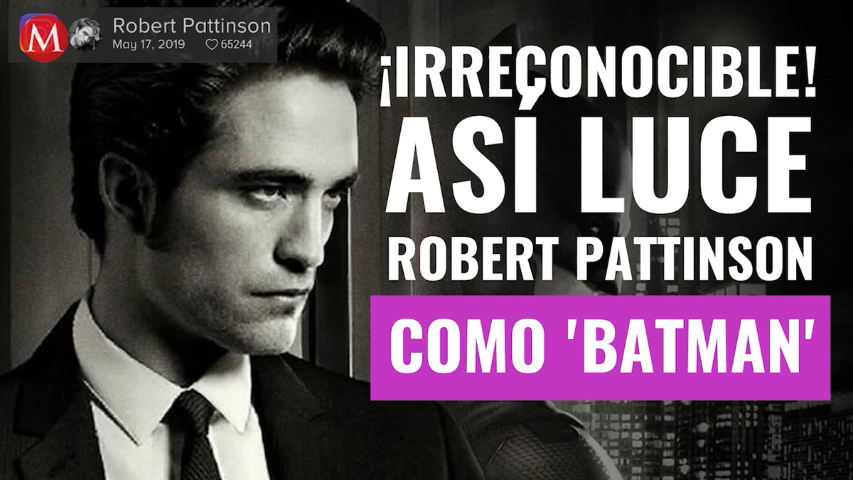 ¡Irreconocible! Así luce Robert Pattinson como Bruce Wayne en 'The Batman'