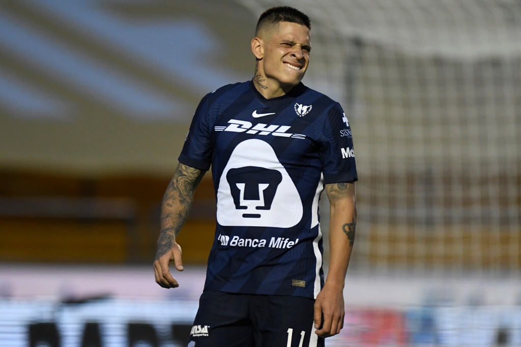 Juan Iturbe, jugador de Pumas (Imago7)