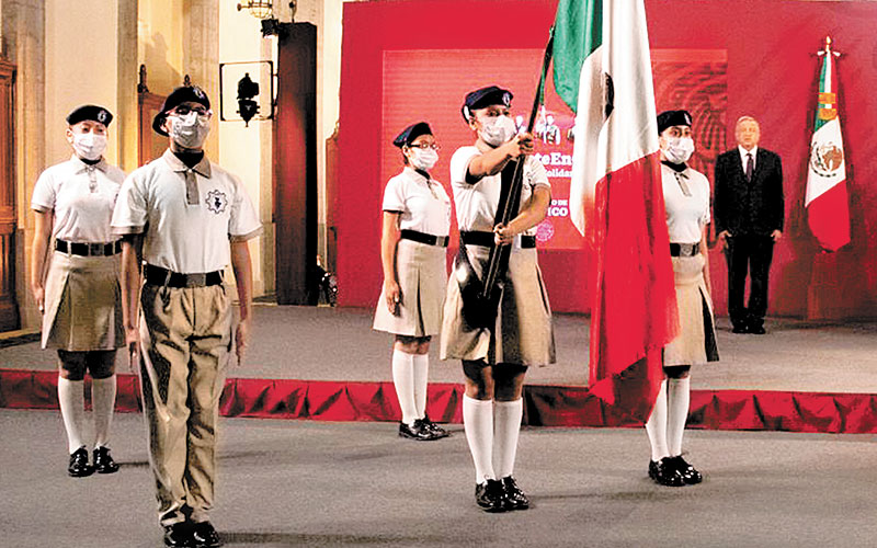 La ceremonia de apertura en Palacio Nacional. (Especial)