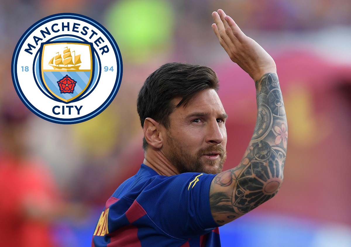Lionel Messi podría llegar al Manchester City (AFP)