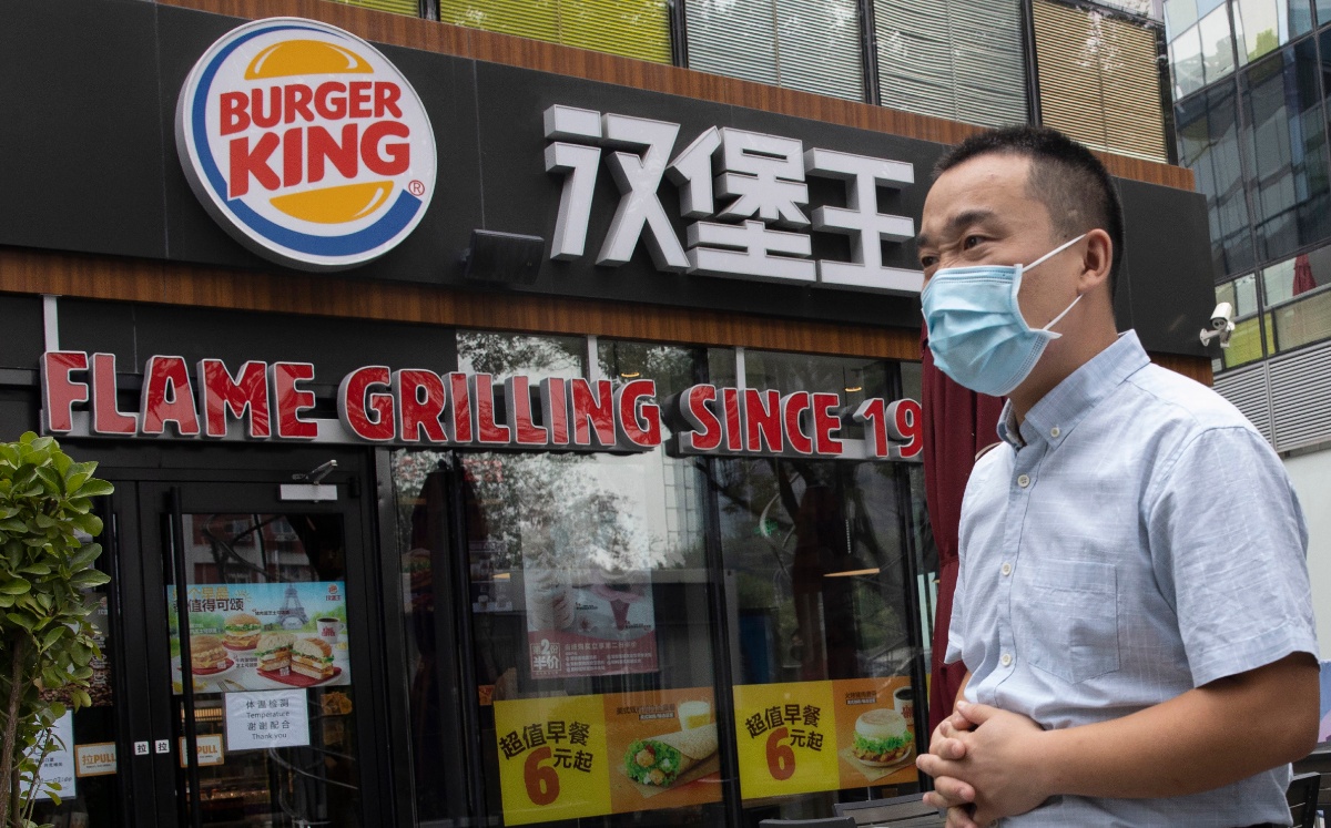 Restaurante Burger King en China. (AP)