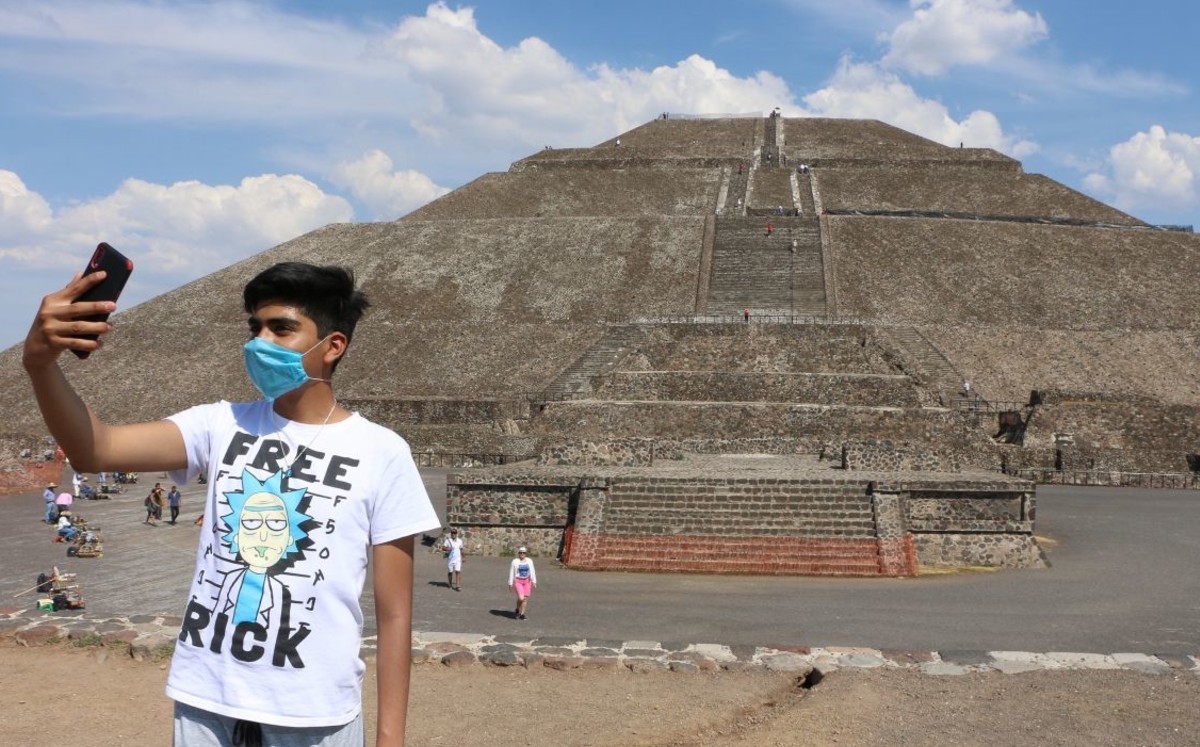 Los turistas esperan volver a la zona arqueológica de Teotihuacán. (Cuartoscuro)