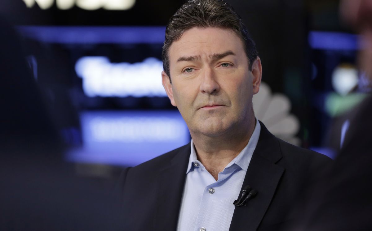 Foto tomada en julio del 2017 al entonces CEO de McDonald's, Steve Easterbrook, en Nueva York. Foto: (AP)