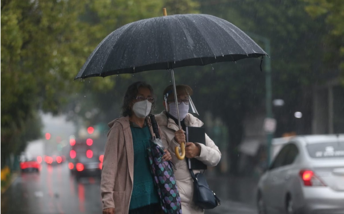 Lluvia en CdMx. (Octavio Hoyos)