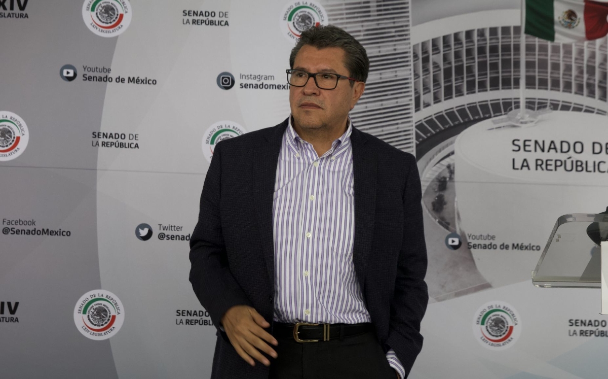Ricardo Monreal, coordinador de Morena en el Senado. (Cuartoscuro)