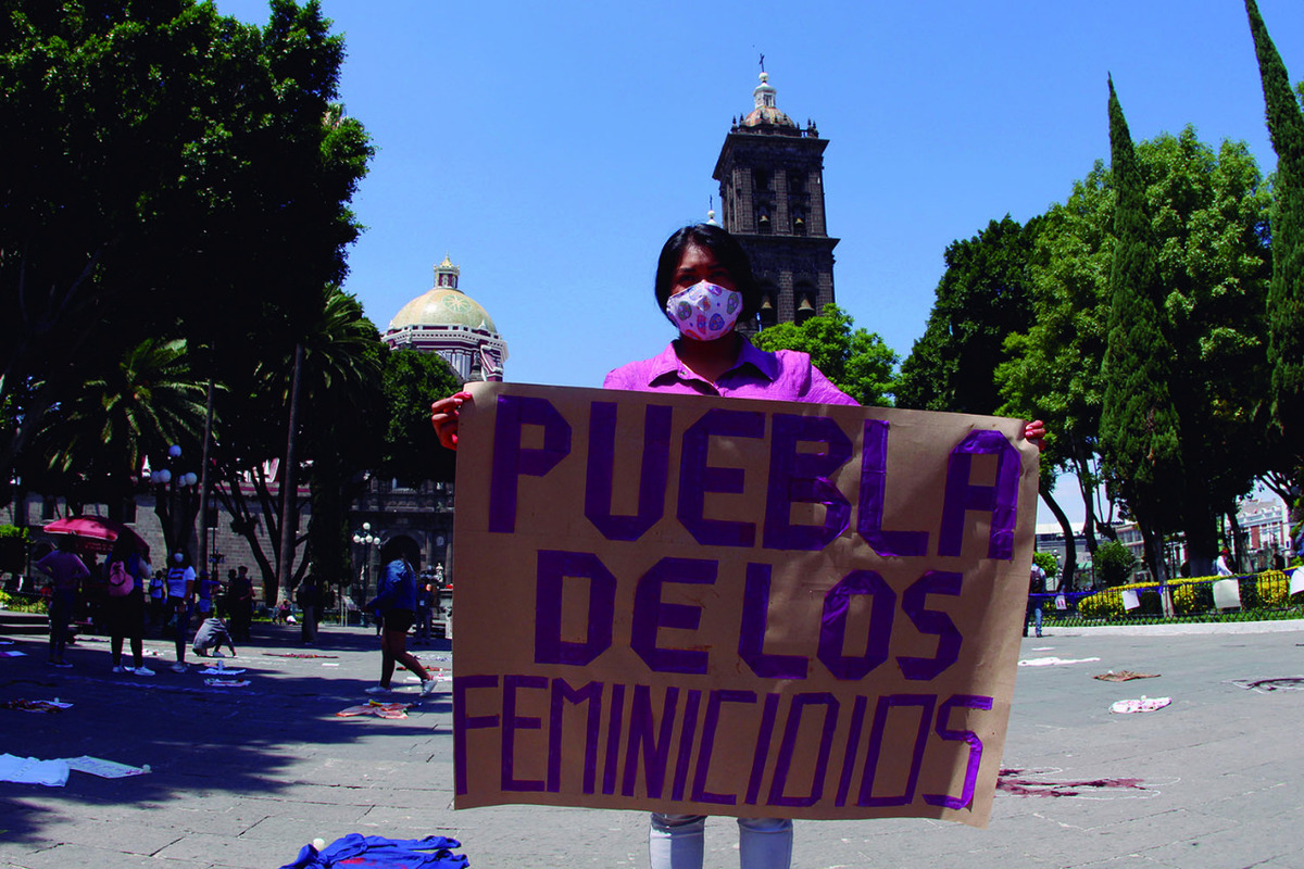 Siete municipios poblanos dentro de los 100 con más feminicidios. (Melanie Torres)