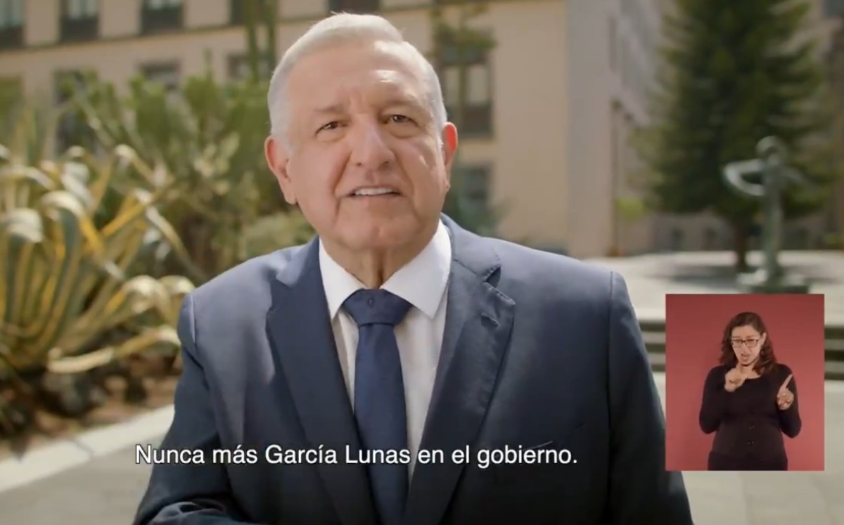 Por el segundo informe del gobierno, saldrán spots de López Obrador informando logros de su administración. (Captura)