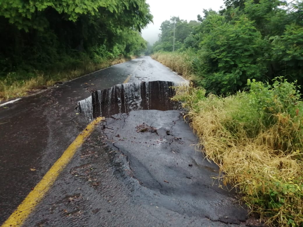 Las lluvias provocaron afectaciones en diferentes municipios de Colima.