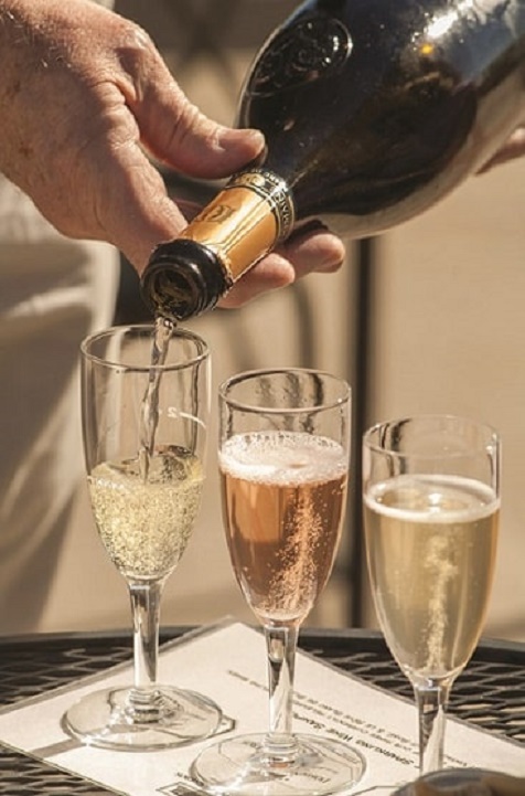 De la mano del sommelier se cataron cinco vinos de cinco uvas representativas de la región. Cortesía