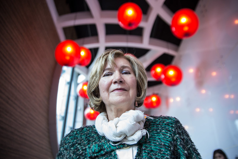 La escritora portuguesa Lídia Jorge, autora de la novela 'A costa dos murmurios'. (Foto: Paula Vázquez Córdova)