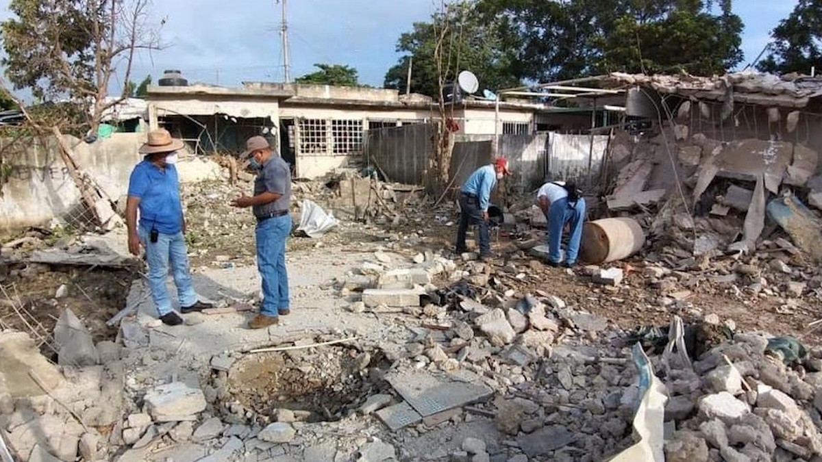 Explosión en Soconusco, Veracruz, provoca daños en al menos 10 viviendas