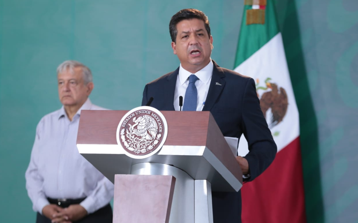 Francisco García Cabeza de Vaca, gobernador del estado de Tamaulipas. (Jesús Quintanar)