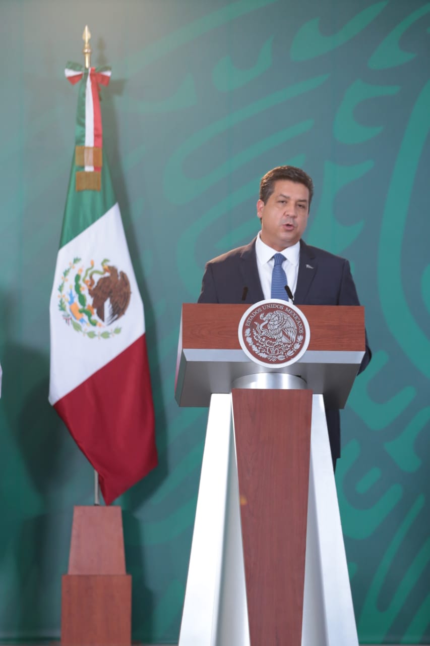 Francisco Javier García Cabeza de Vaca, gobernador de Tamaulipas. (Jesús Quintanar)