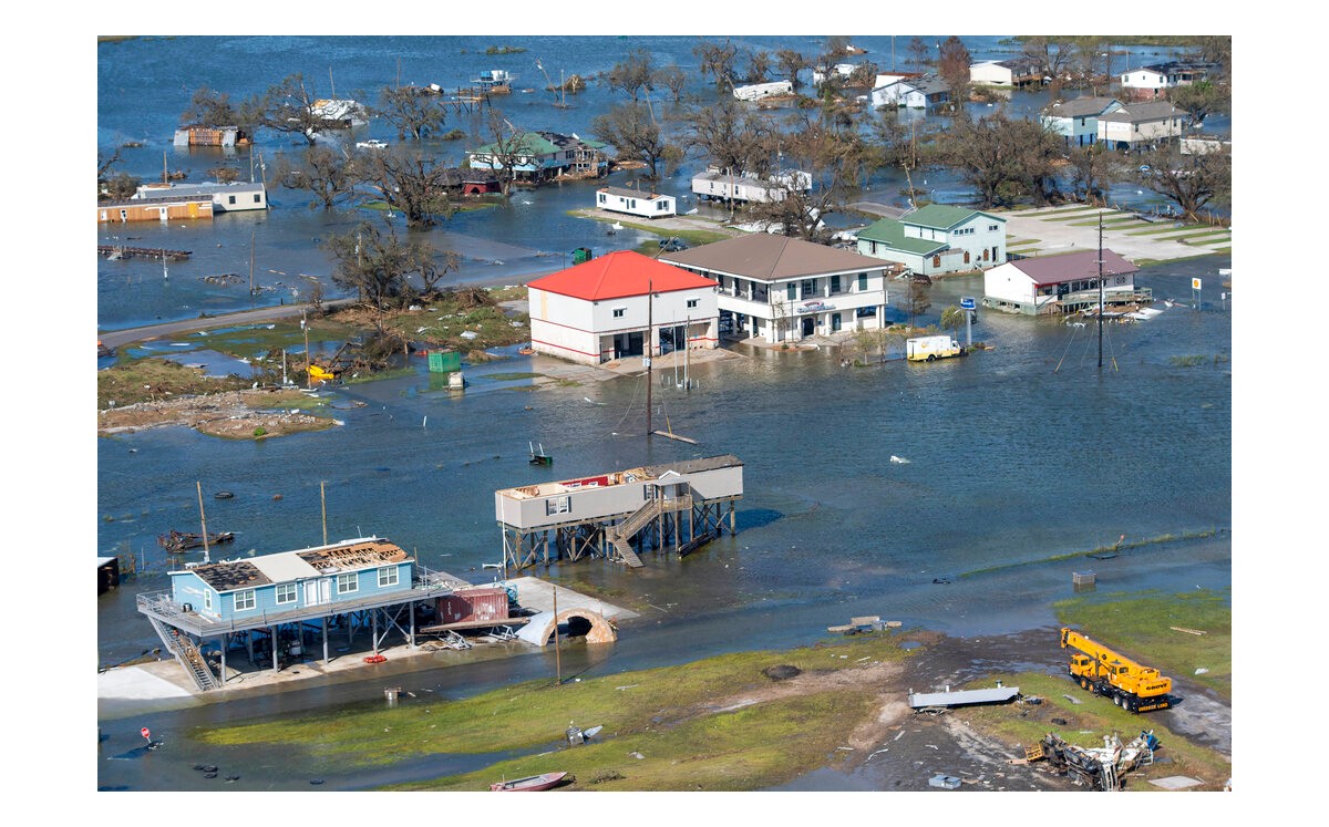 Laura es la séptima tormenta nombrada en golpear Estados Unidos en el presente año. (AP)