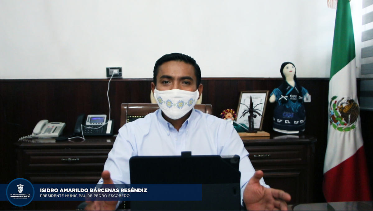 El presidente municipal de Pedro Escobedo, Amarildo Bárcenas, dijo que “se instruyó al Órgano de Control Interno para que realice las indagatorias cor
