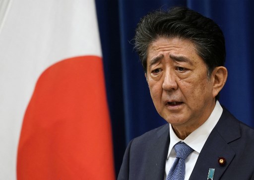 Shinzo Abe, primer ministro japonés renuncia. (AFP)