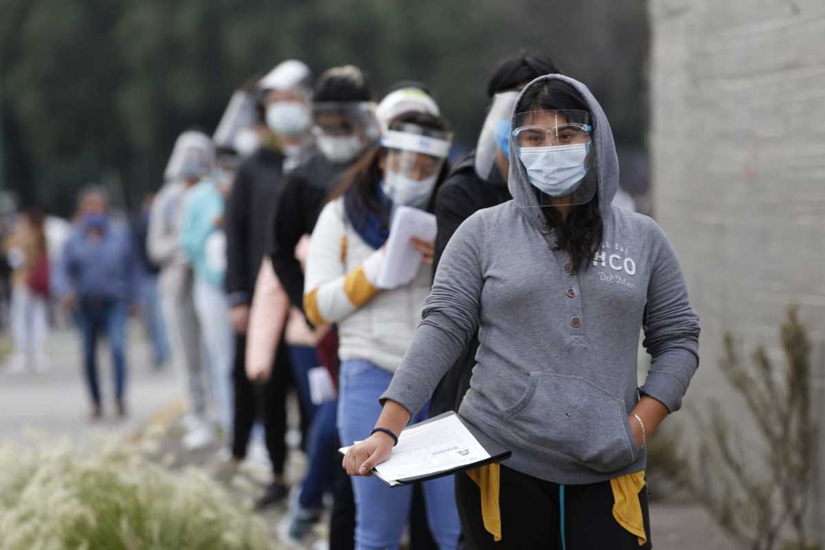 Los estudiantes realizaron su examen de ingreso a la licenciatura / Octavio Hoyos - Archivo
