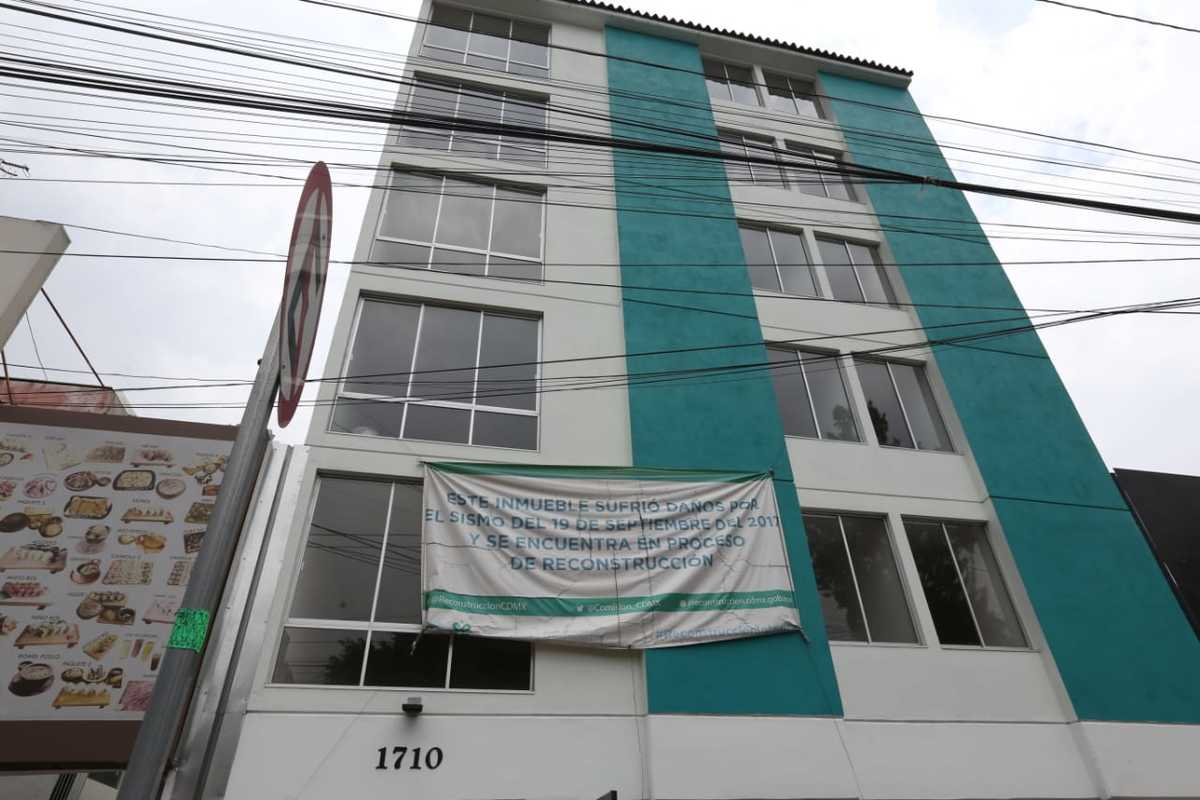 Se invirtieron 6 millones 622 mil pesos, el edificio Dinamarca, en la Cuauhtémoc. (Octavio Hoyos)