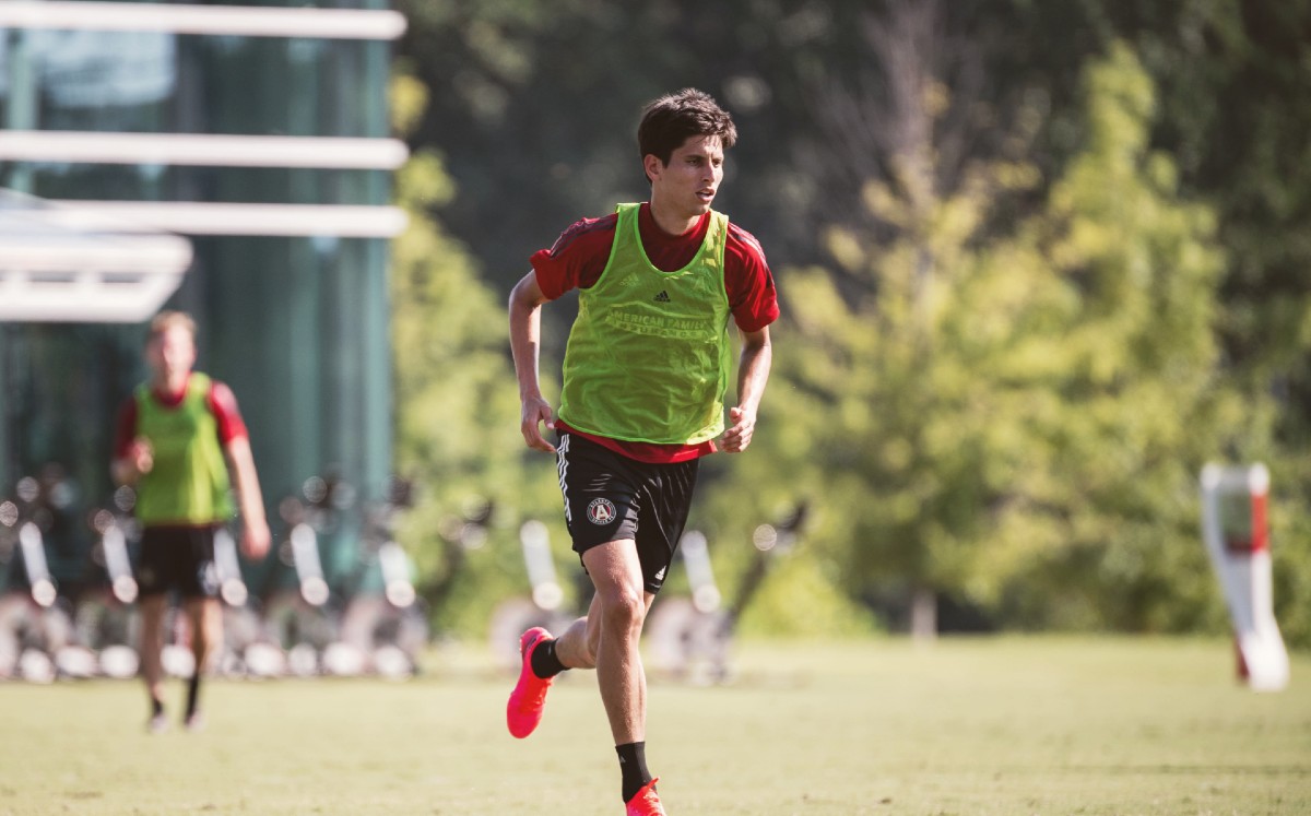 Jürgen Damm, jugador de Atlanta United (Twitter: @VamosATLUTD)