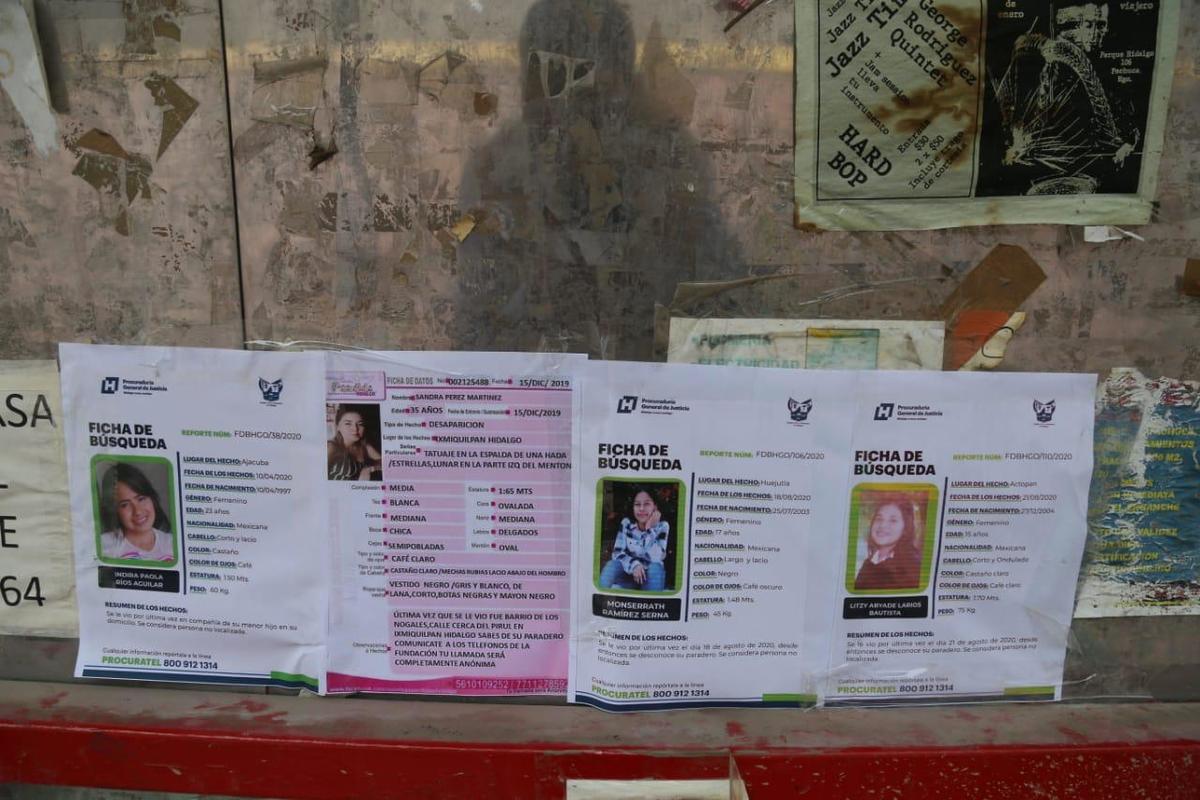 Personas no localizadas en Hidalgo. (Jorge Sánchez)