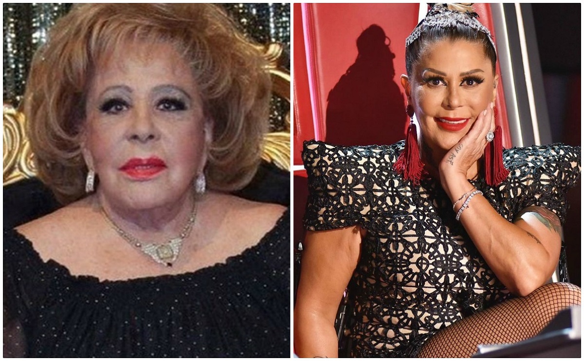 Alejandra Guzmán publicó una foto junto a Silvia Pinal. (Instagram)