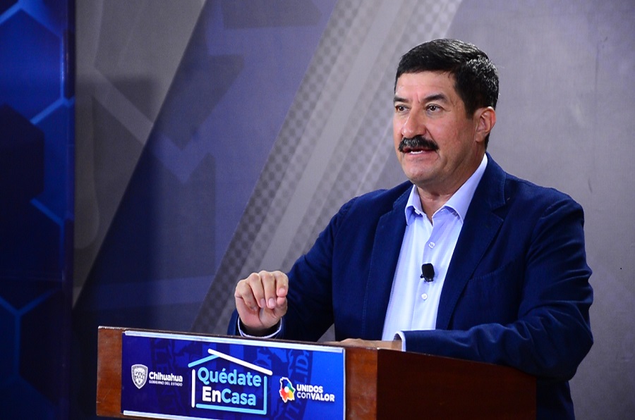 El gobernador de Chihuaua, Javier Corral.