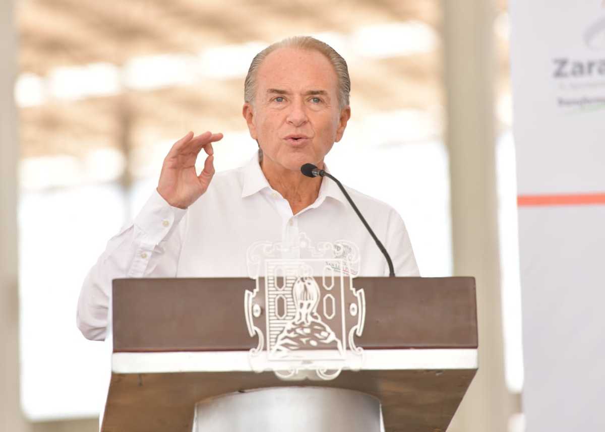 El gobernador de San Luis Potosí, Juan Manuel Carreras.