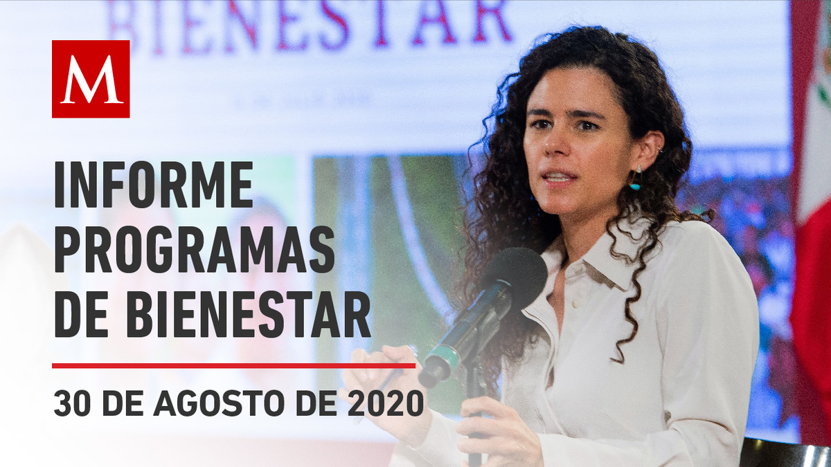Informe diario sobre Programas de Bienestar, 30 de agosto de 2020