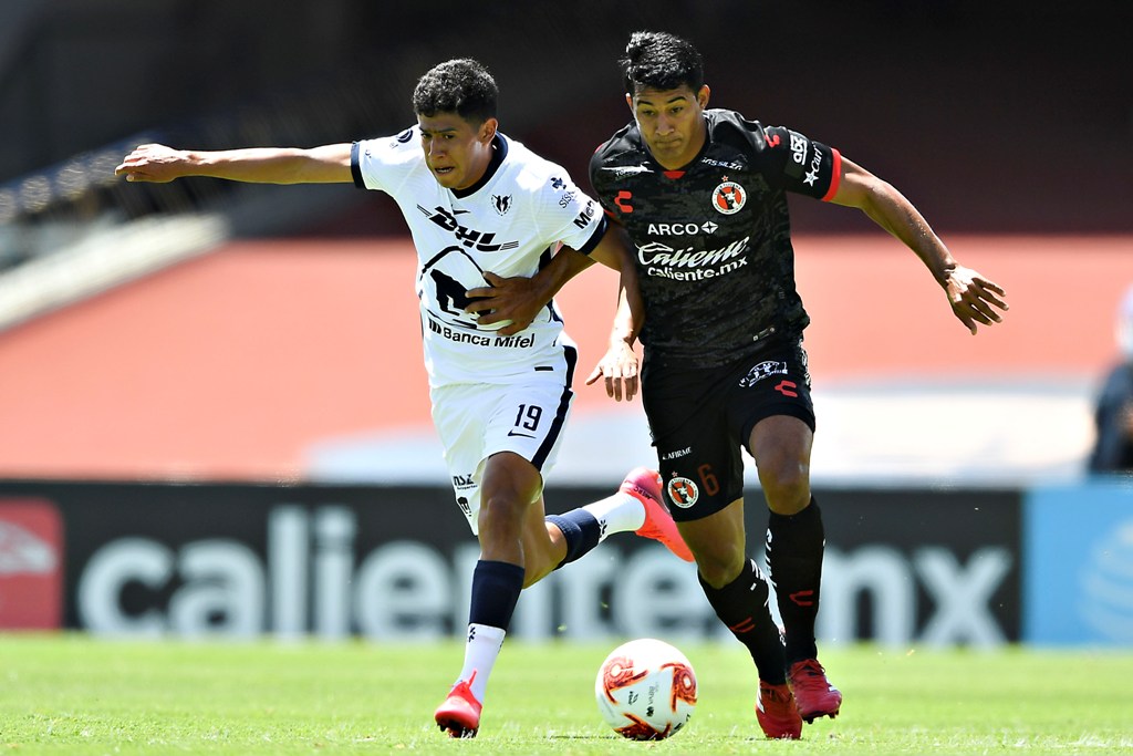 Jesús Rivas en el Pumas vs Xolos (Imago7)