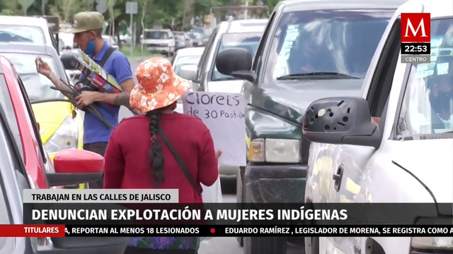 Mujeres indígenas de Jalisco que trabajan en las calles sufren explotación