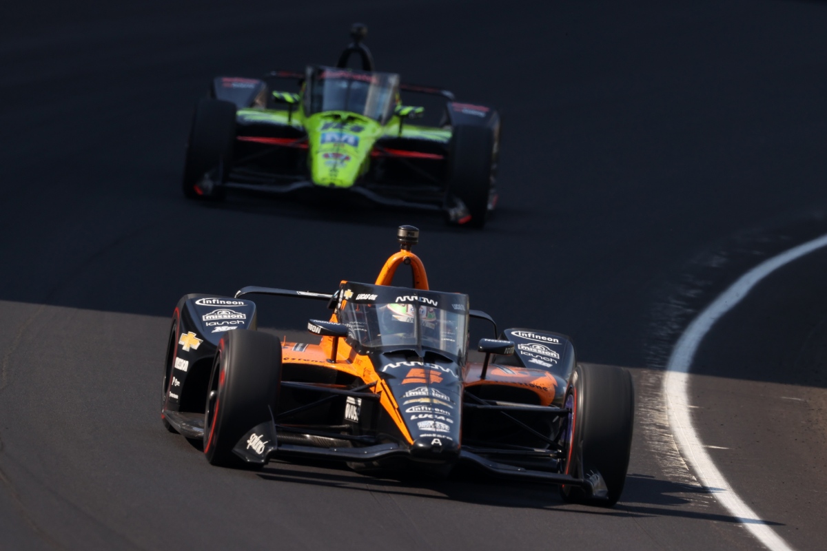 Patricio O'Ward consigue su tercer podio en IndyCar (AFP)