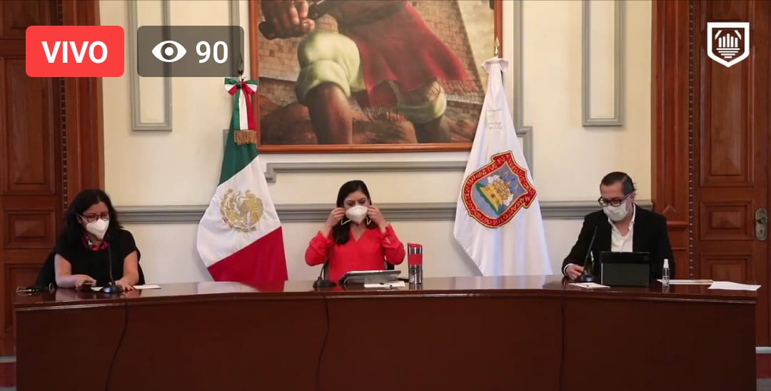 Claudia Rivera, presidenta municipal de Puebla. (Especial)