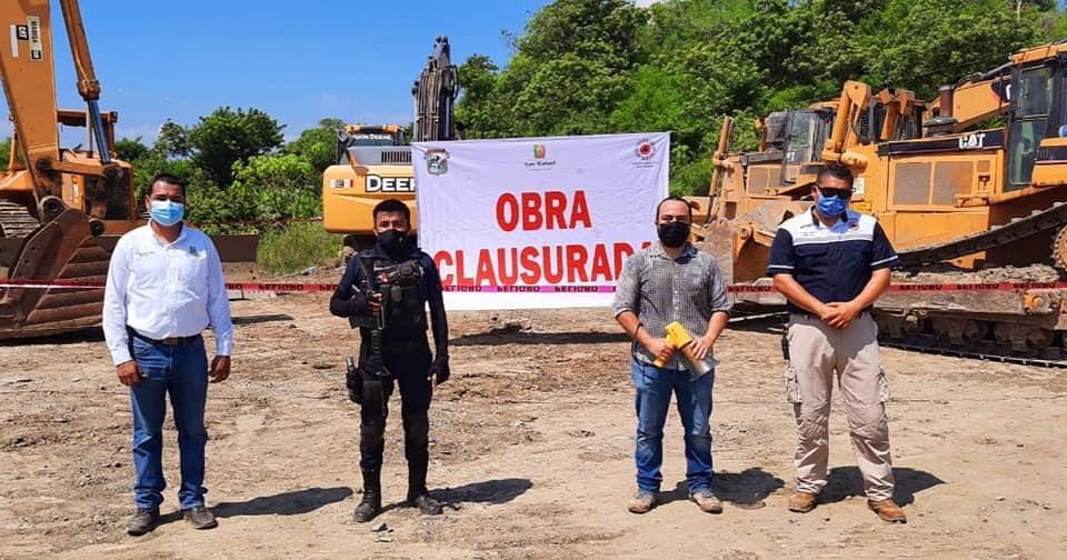 El alcalde de San Rafael clausuró la obra.