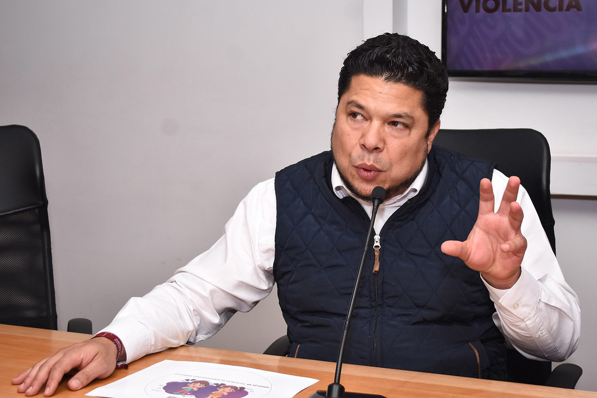 Gabriel Biestro Medinilla, presidente de la Junta de Gobierno y Coordinación Política del Congreso del Estado. (Agencia Enfoque)