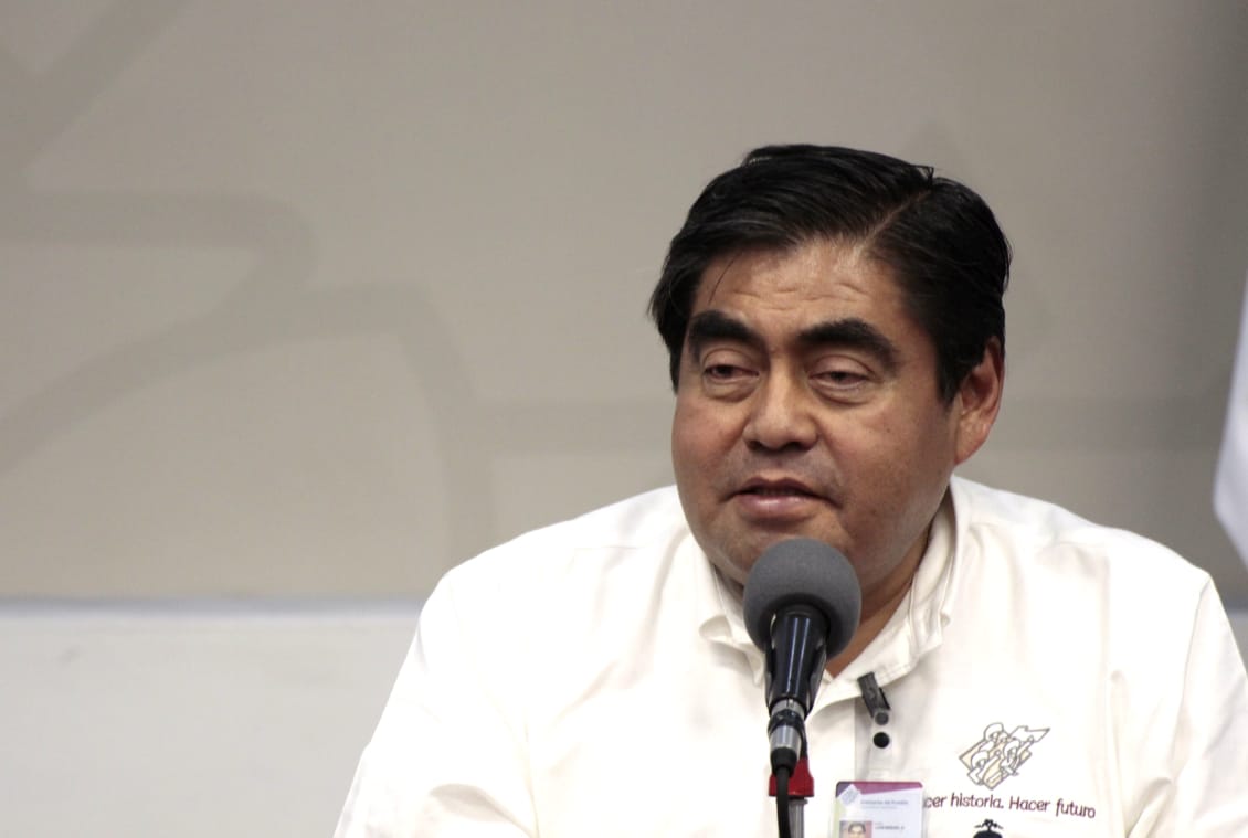 Gobernador de Puebla, Miguel Barbosa. (Melanie Torres/Archivo)